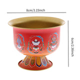 Maxbell 2 Pieces Meditation Altar Buddhist Offering Bowl for Family Friends Yoga