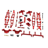 Maxbell RC Front Rear Arm Accessory Professional Upper Lower Arm for 1/16 G161 Truck red