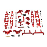 Maxbell RC Front Rear Arm Accessory Professional Upper Lower Arm for 1/16 G161 Truck red