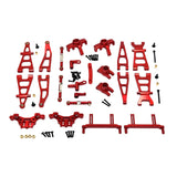 Maxbell RC Front Rear Arm Accessory Professional Upper Lower Arm for 1/16 G161 Truck red