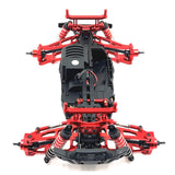 Maxbell RC Front Rear Arm Accessory Professional Upper Lower Arm for 1/16 G161 Truck red