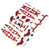 Maxbell RC Front Rear Arm Accessory Professional Upper Lower Arm for 1/16 G161 Truck red