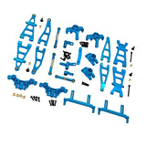 Maxbell RC Front Rear Arm Accessory Professional Upper Lower Arm for 1/16 G161 Truck blue