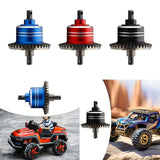 Maxbell RC Car Differential Aluminum Alloy Sturdy Complete Kit for 1/10 RC Car Truck Blue