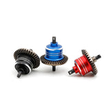 Maxbell RC Car Differential Aluminum Alloy Sturdy Complete Kit for 1/10 RC Car Truck Blue