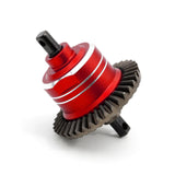 Maxbell RC Car Differential Aluminum Alloy Sturdy Complete Kit for 1/10 RC Car Truck Red