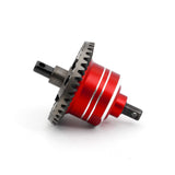 Maxbell RC Car Differential Aluminum Alloy Sturdy Complete Kit for 1/10 RC Car Truck Red
