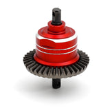 Maxbell RC Car Differential Aluminum Alloy Sturdy Complete Kit for 1/10 RC Car Truck Red