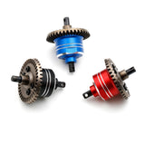 Maxbell RC Car Differential Aluminum Alloy Sturdy Complete Kit for 1/10 RC Car Truck Red