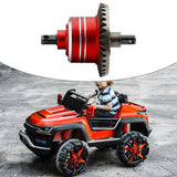 Maxbell RC Car Differential Aluminum Alloy Sturdy Complete Kit for 1/10 RC Car Truck Red