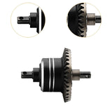 Maxbell RC Car Differential Aluminum Alloy Sturdy Complete Kit for 1/10 RC Car Truck Black