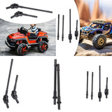 Maxbell 1:10 RC Car Drive Shaft Set Spare Metal CVD Axle for SCX10 Axi03006 Axi03007 Front CVD