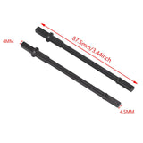 Maxbell 1:10 RC Car Drive Shaft Set Spare Metal CVD Axle for SCX10 Axi03006 Axi03007 Rear CVD