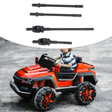 Maxbell 1:10 RC Car Drive Shaft Set Spare Metal CVD Axle for SCX10 Axi03006 Axi03007 Front and Rear CVD