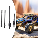 Maxbell 1:10 RC Car Drive Shaft Set Spare Metal CVD Axle for SCX10 Axi03006 Axi03007 Front and Rear CVD