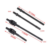 Maxbell 1:10 RC Car Drive Shaft Set Spare Metal CVD Axle for SCX10 Axi03006 Axi03007 Front and Rear CVD