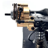 Maxbell 4x 1/10 RC Car Rear Steering Cup and Gear Cover for Yk4106 Model RC Car