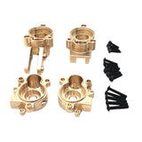 Maxbell 4x 1/10 RC Car Rear Steering Cup and Gear Cover for Yk4106 Model RC Car