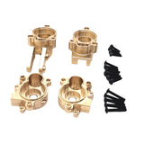 Maxbell 4x 1/10 RC Car Rear Steering Cup and Gear Cover for Yk4106 Model RC Car