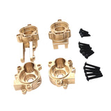 Maxbell 4x 1/10 RC Car Rear Steering Cup and Gear Cover for Yk4106 Model RC Car