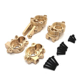Maxbell 4x 1/10 RC Car Rear Steering Cup and Gear Cover for Yk4106 Model RC Car