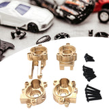 Maxbell 4x 1/10 RC Car Rear Steering Cup and Gear Cover for Yk4106 Model RC Car