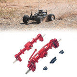 Maxbell 1:16 RC Front Rear Axle Easy to Install DIY Modified Upgrade for C14 C24 Red