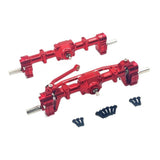 Maxbell 1:16 RC Front Rear Axle Easy to Install DIY Modified Upgrade for C14 C24 Red