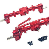 Maxbell 1:16 RC Front Rear Axle Easy to Install DIY Modified Upgrade for C14 C24 Red