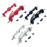 Maxbell 1:16 RC Front Rear Axle Easy to Install DIY Modified Upgrade for C14 C24 Red