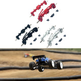 Maxbell 1:16 RC Front Rear Axle Easy to Install DIY Modified Upgrade for C14 C24 Red
