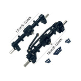 Maxbell 1:16 RC Front Rear Axle Easy to Install DIY Modified Upgrade for C14 C24 Black