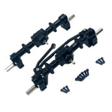 Maxbell 1:16 RC Front Rear Axle Easy to Install DIY Modified Upgrade for C14 C24 Black