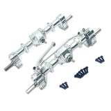 Maxbell 1:16 RC Front Rear Axle Easy to Install DIY Modified Upgrade for C14 C24 Argent