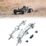 Maxbell 1:16 RC Front Rear Axle Easy to Install DIY Modified Upgrade for C14 C24 Argent