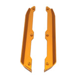 Maxbell 2 Pieces RC Car Chassis Mud Guards Aluminum Alloy for Wltoys 144018 144002