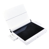 Maxbell Workbench for Model Making Model Shelf Portable Storage Box Model Work Table White