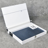 Maxbell Workbench for Model Making Model Shelf Portable Storage Box Model Work Table White