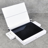 Maxbell Workbench for Model Making Model Shelf Portable Storage Box Model Work Table White