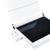 Maxbell Workbench for Model Making Model Shelf Portable Storage Box Model Work Table White