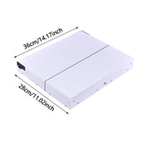 Maxbell Workbench for Model Making Model Shelf Portable Storage Box Model Work Table White