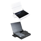 Maxbell Workbench for Model Making Model Shelf Portable Storage Box Model Work Table White