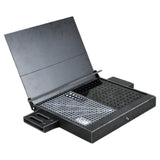 Maxbell Workbench for Model Making Model Shelf Portable Storage Box Model Work Table Black
