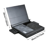 Maxbell Workbench for Model Making Model Shelf Portable Storage Box Model Work Table Black