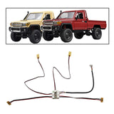 Maxbell RC LED Light Strips Kit RC Car Accessory for MN82 1/12 Scale RC Modification