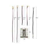 Maxbell RC LED Light Strips Kit RC Car Accessory for MN82 1/12 Scale RC Modification