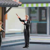 Maxbell 1:64 Scale Band Figurine Dioramas for Train Layout Micro Landscape DIY Scene Conductor