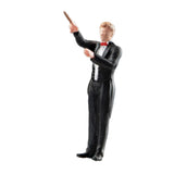 Maxbell 1:64 Scale Band Figurine Dioramas for Train Layout Micro Landscape DIY Scene Conductor