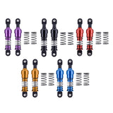 Maxbell 2 Pieces 1:10 RC Car Shock Absorber Metal Spring for Crawler Vehicles Trucks purple