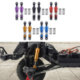 Maxbell 2 Pieces 1:10 RC Car Shock Absorber Metal Spring for Crawler Vehicles Trucks purple